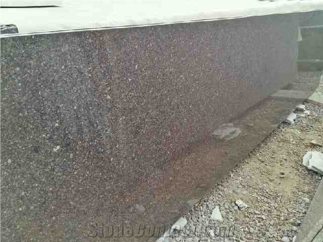 Leather Brown Granite Tiles & Slabs