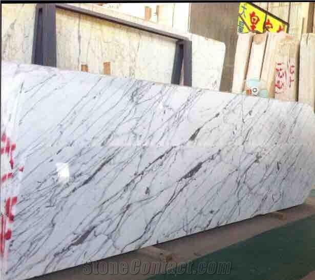 Italy White Marble Slabs & Tiles, Marble Skirting, Marble Wall Covering Tiles
