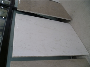 Aluminium Honeycomb White Marble Tile Composite Tile Paver