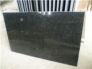 Black Granite Supplier Tiles & Slabs,Black Galaxy Granite Wall Covering