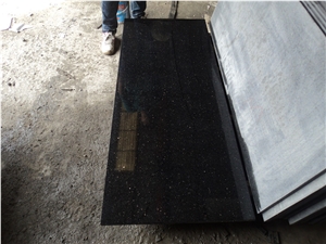 Black Granite Supplier Tiles & Slabs,Black Galaxy Granite Wall Covering