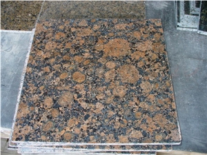 Brown Brown Granite Slabs and Floor Covering Tiles