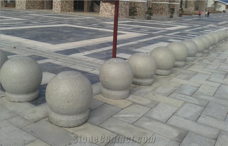 Car Barrier Parking Stone,G623 Granite Parking Stone