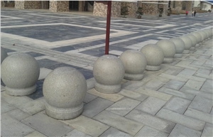 Car Barrier Parking Stone,G623 Granite Parking Stone