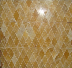 China Cream Jade/Yellow Onyx Mosaic for Flooring, Walling, Covering