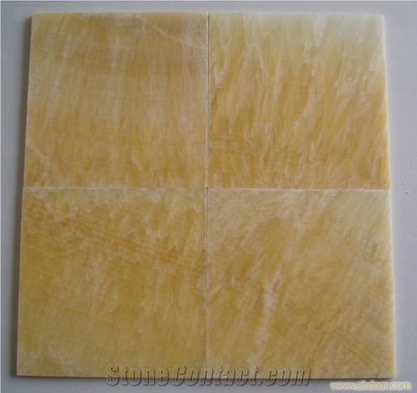 China Cream Jade/Yellow Onyx Tabletops