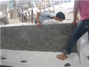 China Juparana Granite Slabs Polished Surface