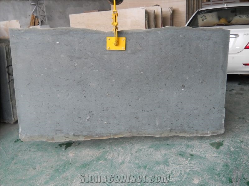 German Green Limestone Slabs for Flooring, Walling, Covering, Countertops