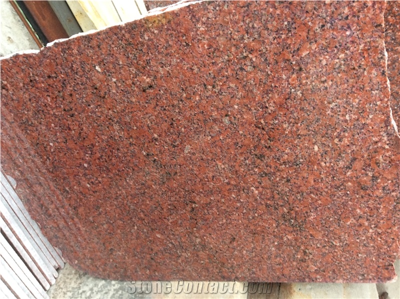 Imperial Red Granite, Ruby Red Granite Slabs, Red Granite Slabs, Red Granite