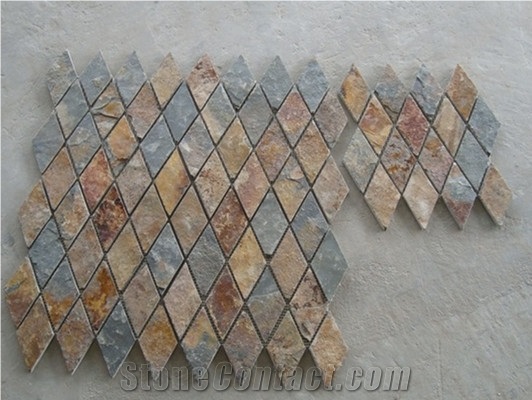 Net Paste Slate Rusty Slate Paving Flagstone