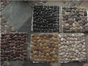 Polished Pebble Stone,River Stone,Striped Pebbles
