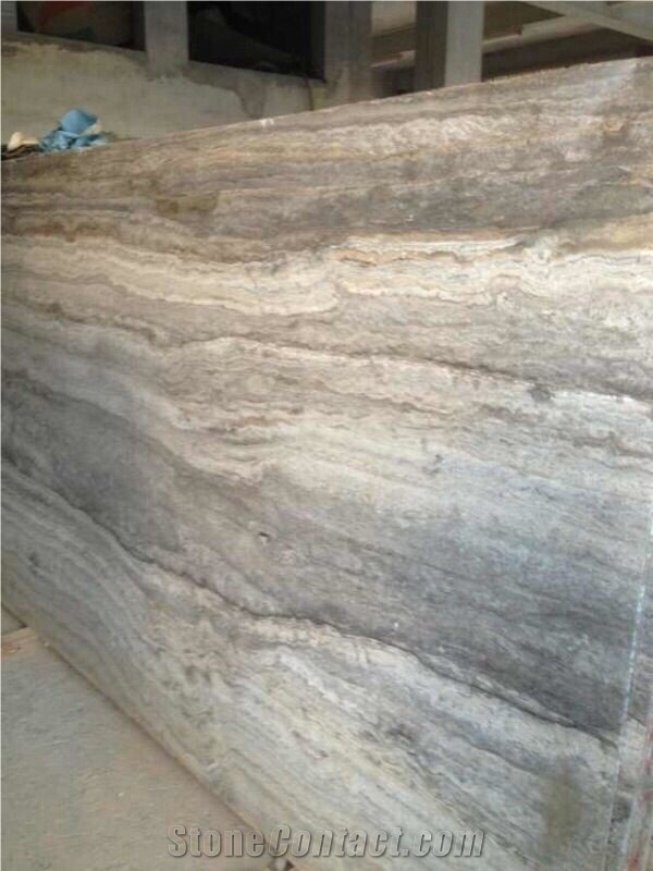 Silver Travertine Tile & Slabs for Flooring, Walling, Covering, Patterns