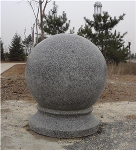 Star White Granite Landscape Stone, China Grey Granite Parking Stone