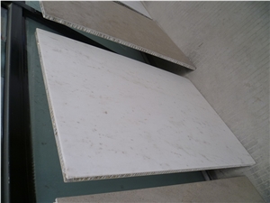 White Marble Composite Aluminium Honeycomb Tile