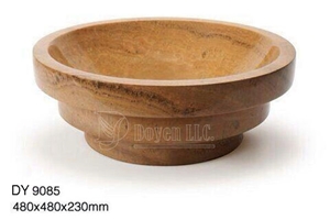China Yellow Sandstone Bathroom Vanity Vessels, Distributor Basins, Cheap Bowls & Nature Stone Sinks, Wholesale Wash Basins