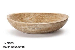 Italy Beige Marble Bowls, Cheap Marble Bowls, Wholesale Stone Vessel Sinks, Distributed Farm Basins, Factory Nature Stone Sinks, Manufactured Cheap Square Wash Basins