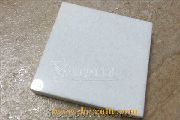 White Microlite Slabs & Tiles, China White Quartzite