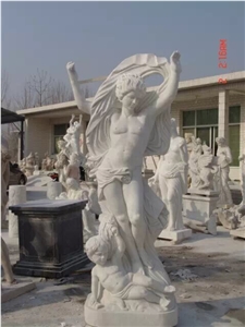 Han White Marble Western Sculpture