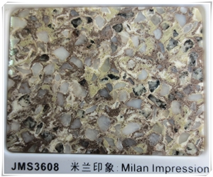 Milan Impression Multi-Color Quartz Stone Jms-3608