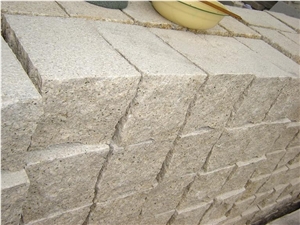 Fujian G682 Granite Chiseled/Bush Hammered/Tumbled/Brushed Kerbstone