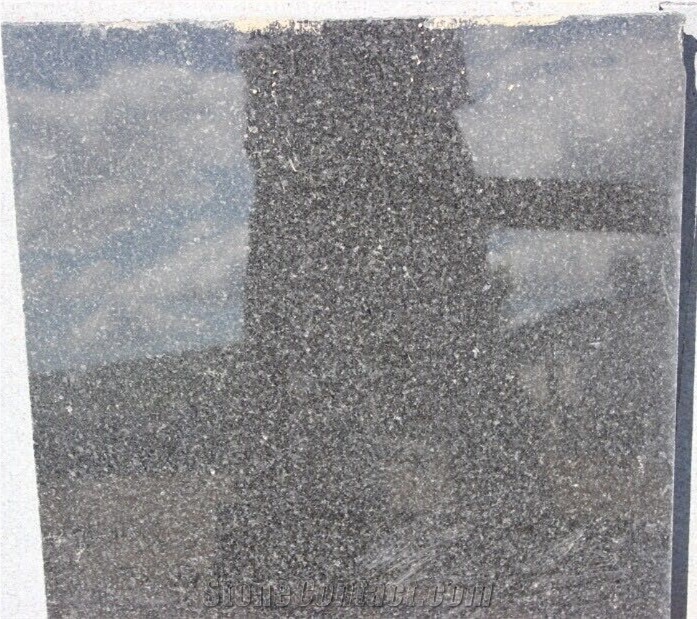 Polished Construction Stones Granite Tiles 60x60cm Royal Black Diamond Granite Flooring/Wall Tiles