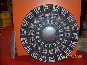 China Black Marble Mosaic,Polished Mosaic