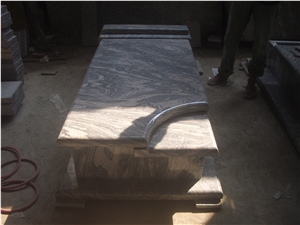 China Juparana,Color Fantacy Tombstone,Gravestone,Headstone