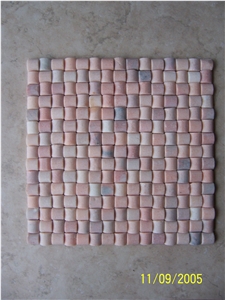 Marble Mosaic,China Pink Mosaic,Polished Mosaic