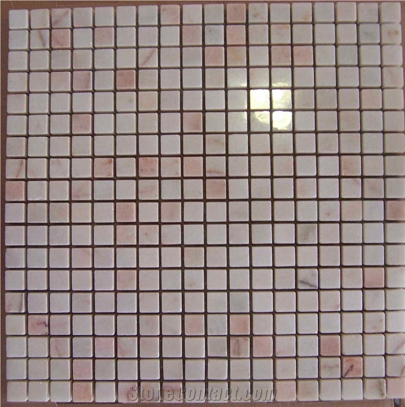Marble Moscaic,China Pink Mosaic,Polished Mosaic