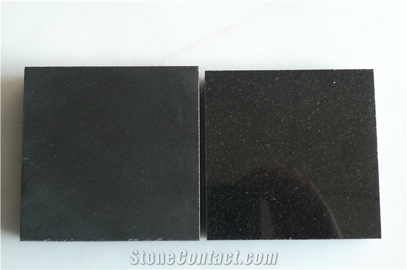 Mongolia Black,,Absolute Black Granite Slabs & Tiles