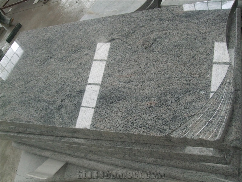 Mountain River Tombstone,Gravestone,Headstone,China Grey Granite Tombstone