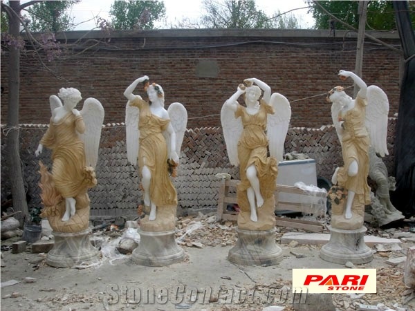 Natural Granite Stone Carving & Sculpture for Outdoor Garden Ornament
