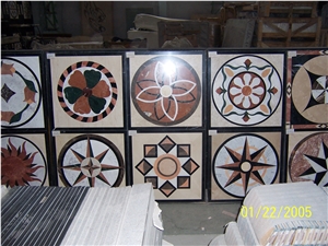 Square Medallions(Wm04),Marble Waterjet Medallions
