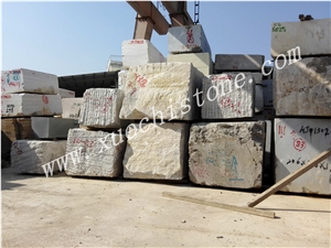 China Polished Crystal Wood Grain Marble Block
