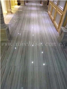 China Wood Grain Marble Stairs Manufacturer from Yunfu
