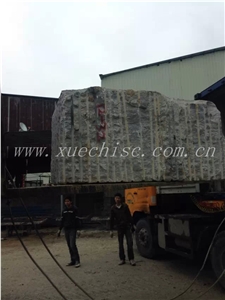 New Type Wood Grain Marble Blocks, Crystal Wood Grain Marble Block