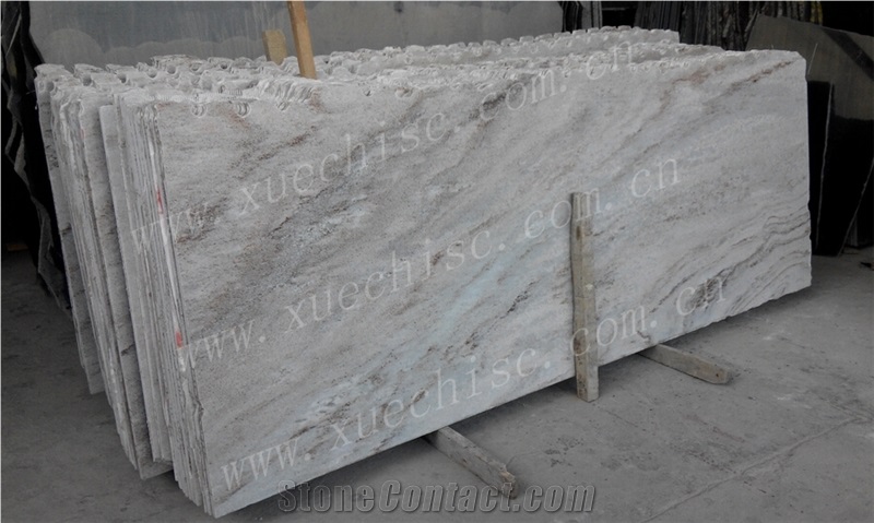 White Wood Grain Polished Marble Tiles & Slabs, Serpenggiante Countertop Marble