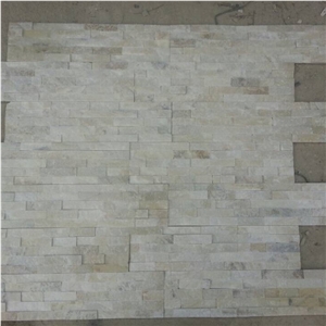 White Natural Stone Slate for Wall Decor Cultured Stone