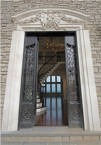 Egyptian Beige Marble Door Surround