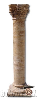 Solid Travertine Column Wcl-14
