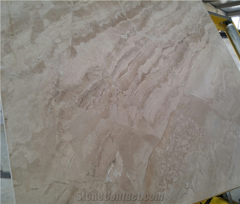 Diana Royal Marble 2cm Slabs, Beige Polished Marble Wall Covering Tiles, Floor Tiles Turkey