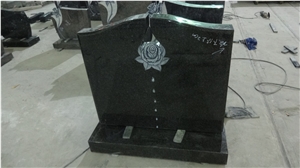 China Black Granite Tombstones