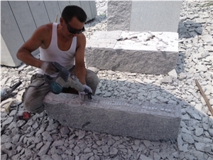 G341 Granite Kerbs Natural Split New Quality