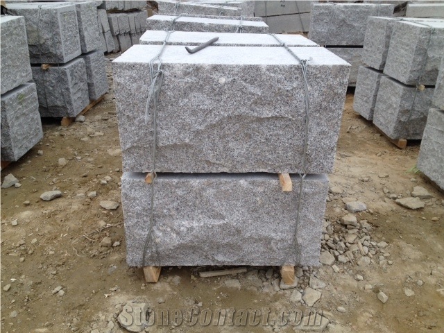 G341 Granite Mushroomed Wall Stone