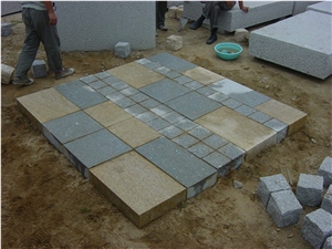 G341 Grey Pavers, G341 Granite Cube Stone & Pavers