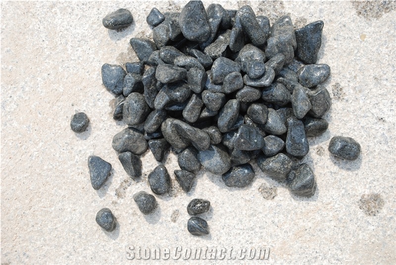 Granite Black Pebbles
