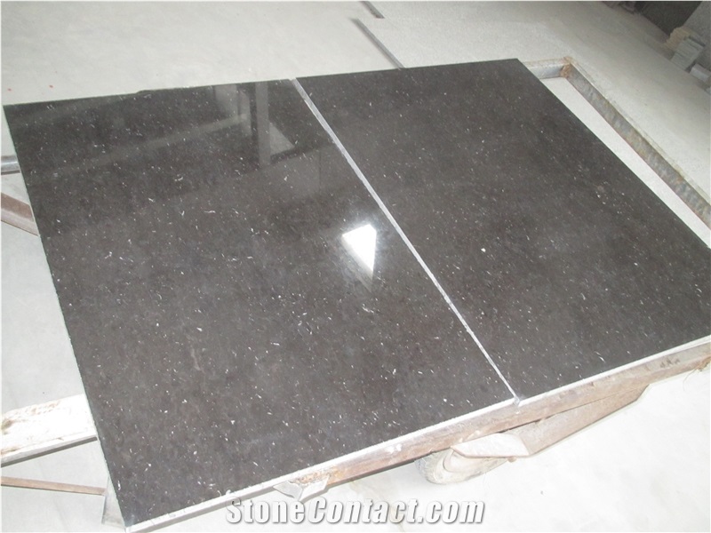 Prince Grey Limestone Slabs & Tiles, China Black Limestone