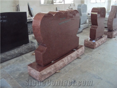 Wz-H-001, Red Granite Monument & Tombstone