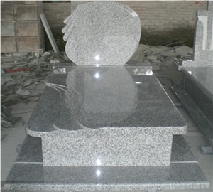 Grey G603 Granite Tombstone, China Grey Granite Monument