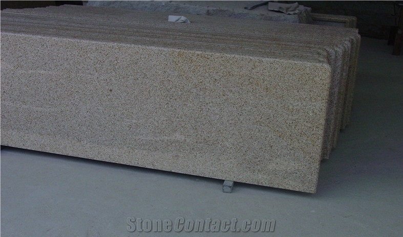 Yellow G682 Granite Countertop, Chinese Yellow Granite Countertop, Granite Vanity Top, Kitchen Countertop